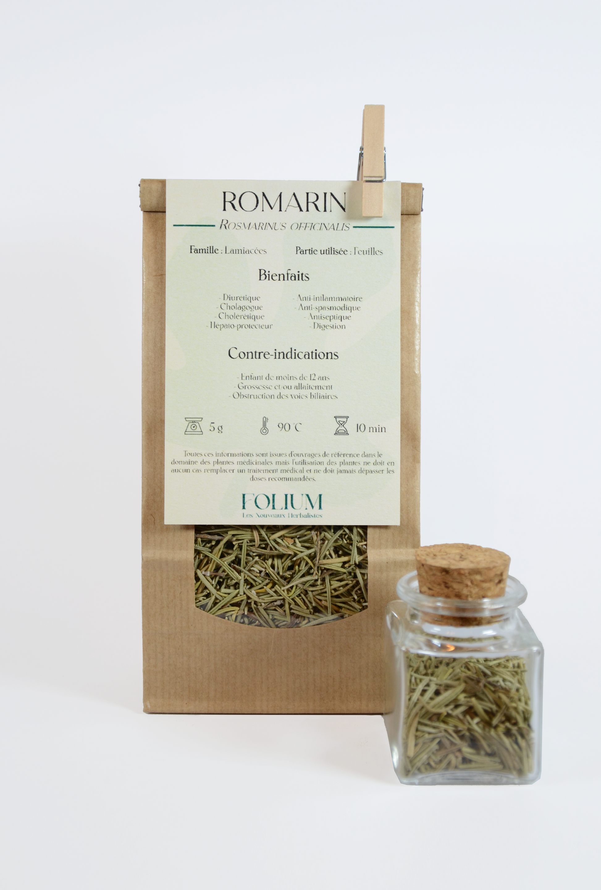 Romarin BIO de l'Herboristerie FOLIUM - Les Nouveaux Herbalistes